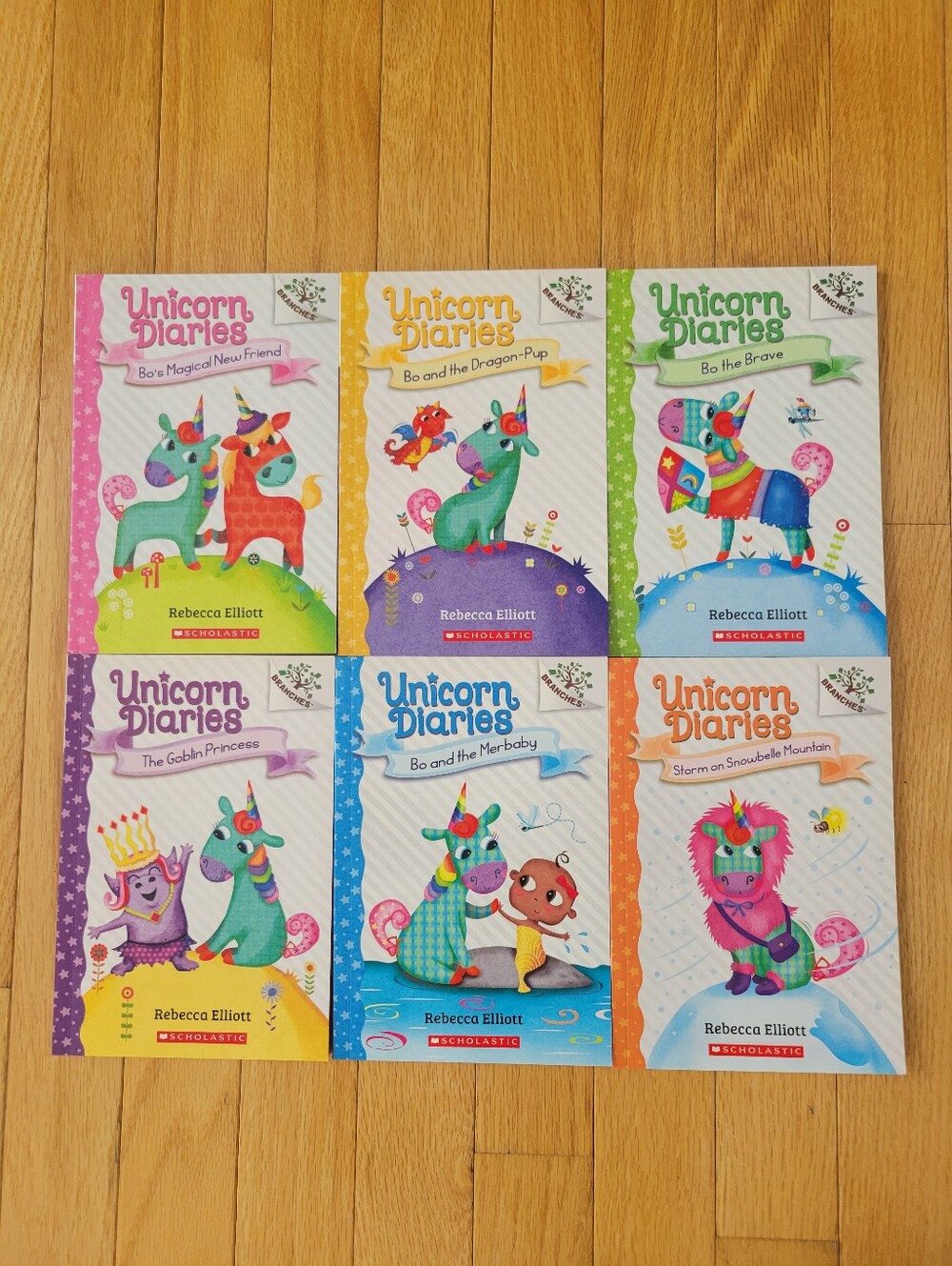 Unicorn Diaries Book Series, 6 Books #1-6
